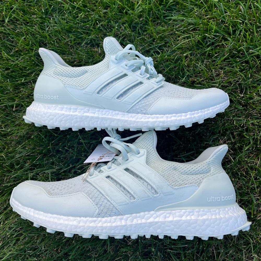 Adidas Ultraboost Golf Spikeless Shoes Men's Sizes 10 or 11 Mint Green NEW
